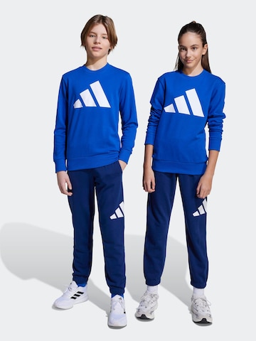ADIDAS SPORTSWEAROdjeća za vježbanje - plava boja: prednji dio