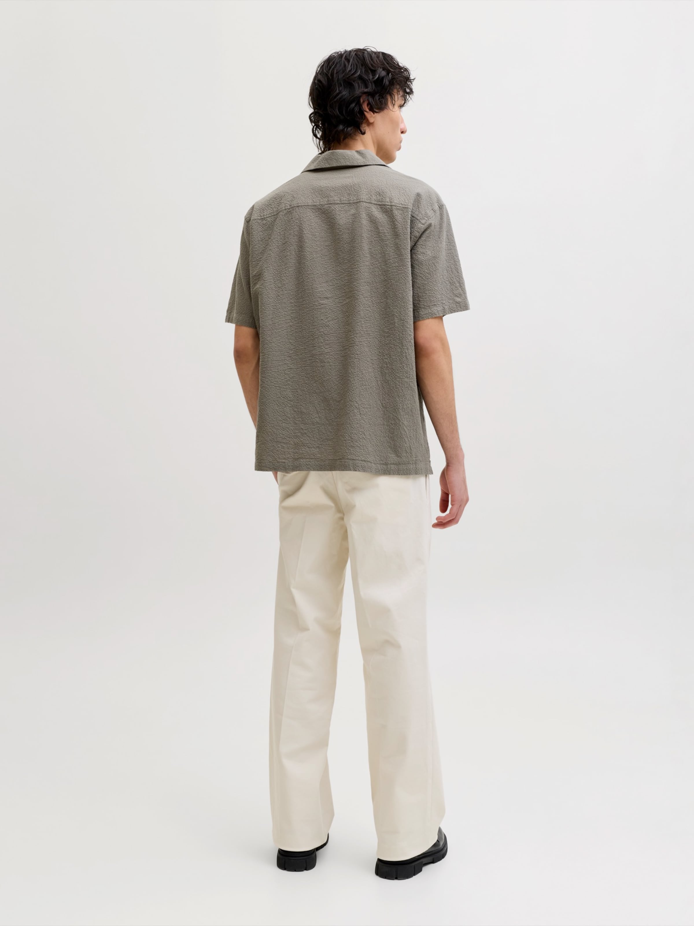 JACK & JONES Comfort Fit Skjorta 'JPRBLASHAWN' i grön