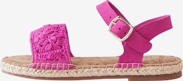 rožinė Next Sandalai: priekis