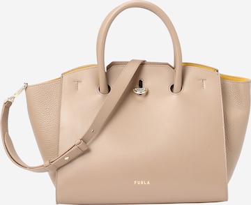 FURLA Handväska 'GENESI' i beige: framsida