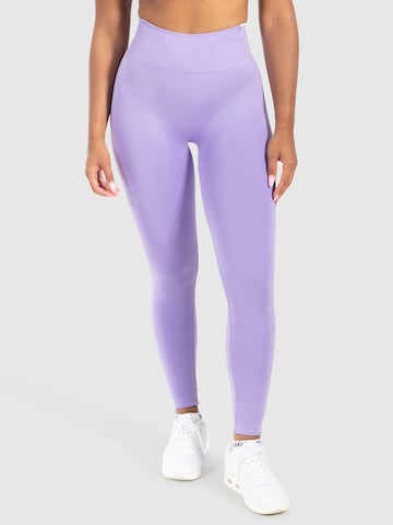 Skinny Leggings 'Pemmy' Smilodox en violet : devant