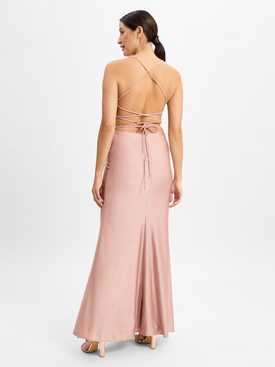 Unique Evening Dress in Dusky pink, Item view