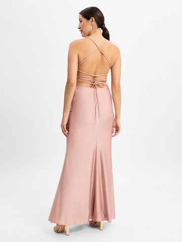 Unique Evening dress in Pink