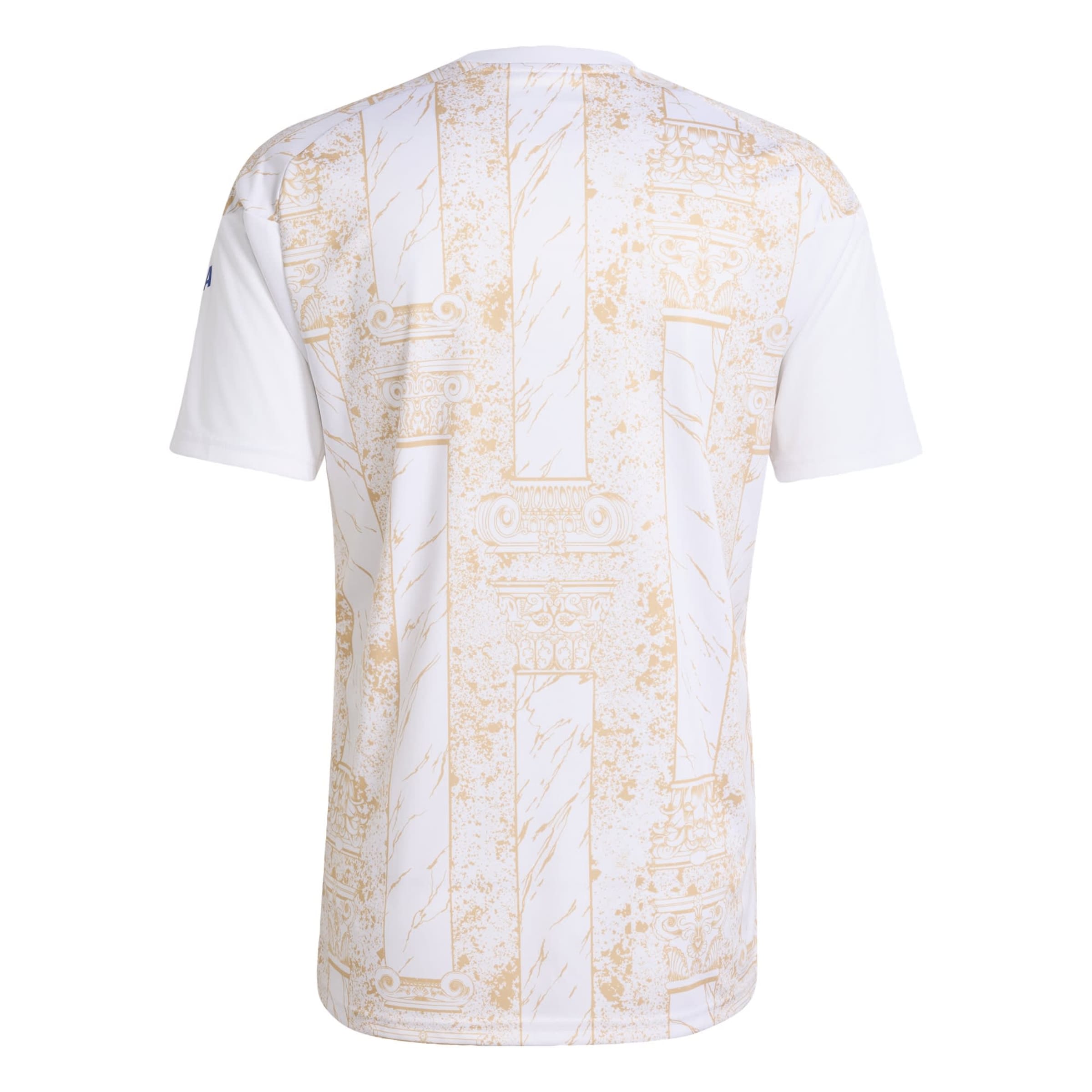 ADIDAS PERFORMANCE - Camisa funcionais 'Italien 26 Pre-Match' em branco