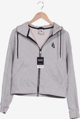 NIKE Sweatshirt & Zip-Up Hoodie in XS in Grey: front