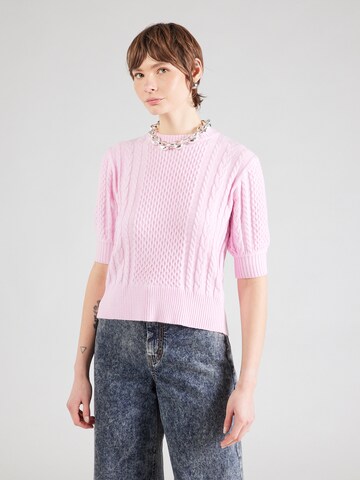 b.young Sweater 'NIBE' in Pink: front