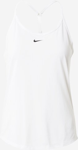 NIKE - Top deportivo 'ELSTKA' en blanco: frente