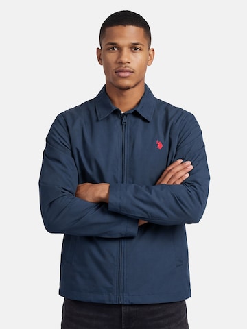 U.S. POLO ASSN. Tussenjas in Blauw: voorkant