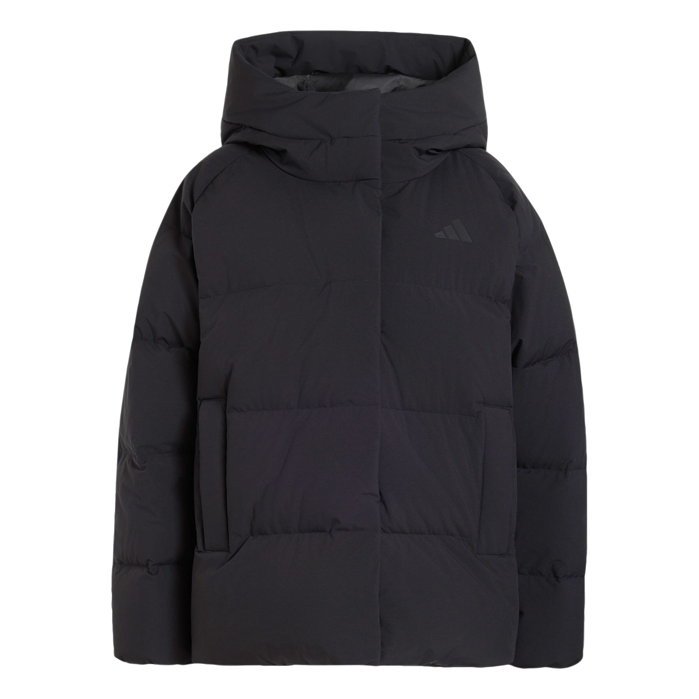 ADIDAS SPORTSWEAR - Chaqueta deportiva 'Helionic' en negro: frente