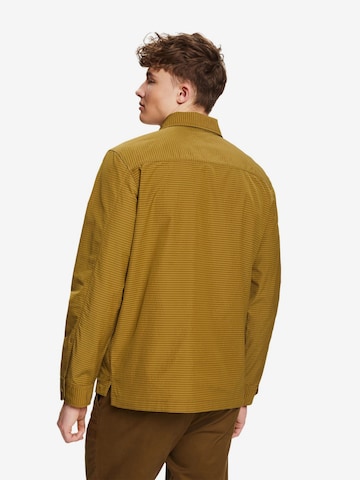 ESPRIT Regular fit Overhemd in Geel