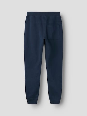 NAME IT Tapered Byxa 'NKMFLO' i blå