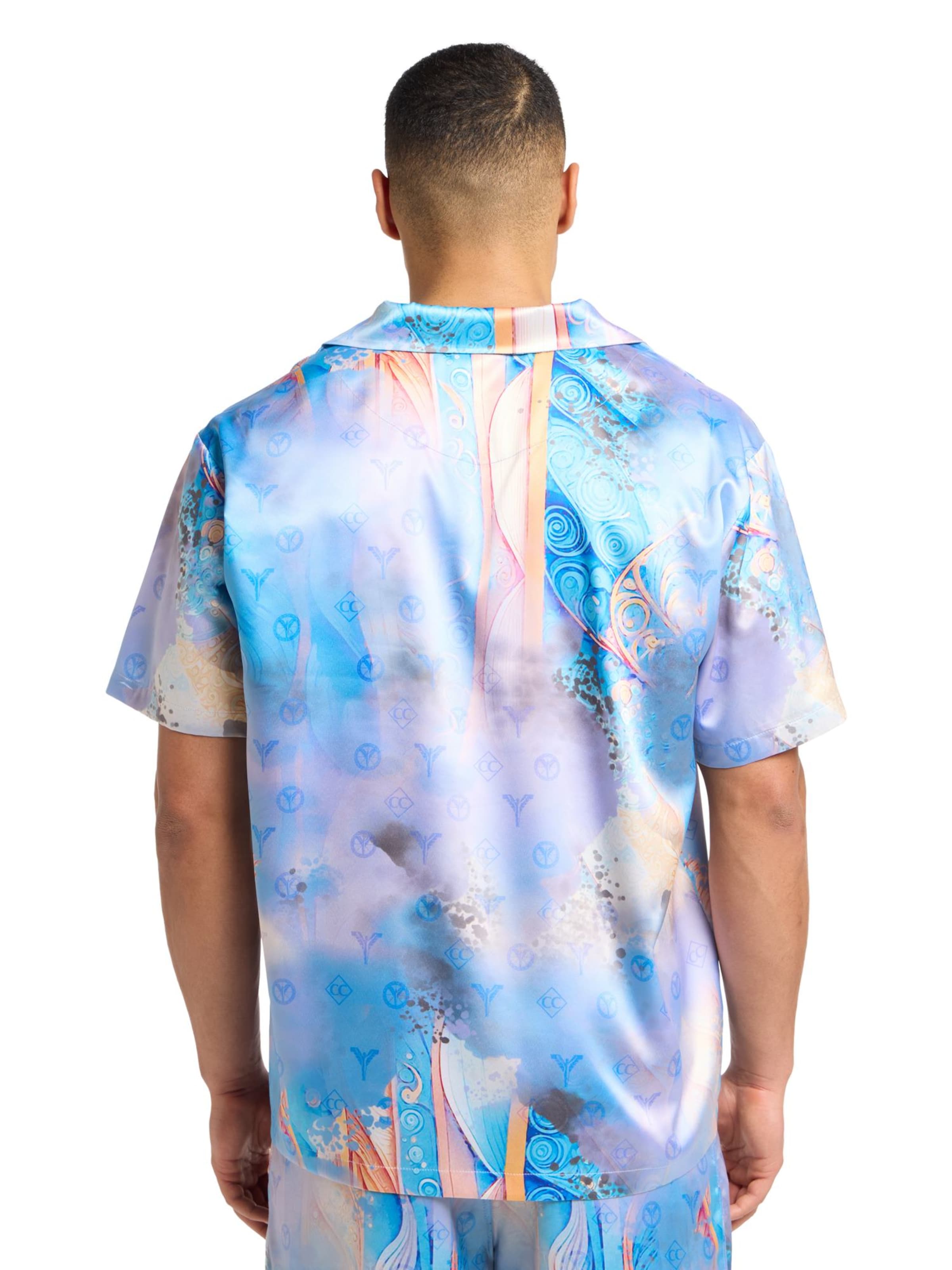 Carlo Colucci Comfort Fit Πουκάμισο 'Eikemann' σε μπλε