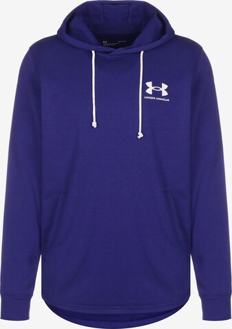 UNDER ARMOUR Athletic Sweatshirt in Purple: front