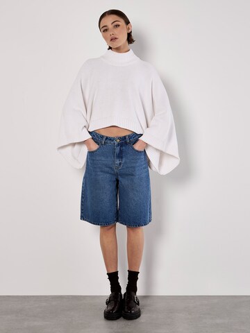 Apricot Pullover in Weiß