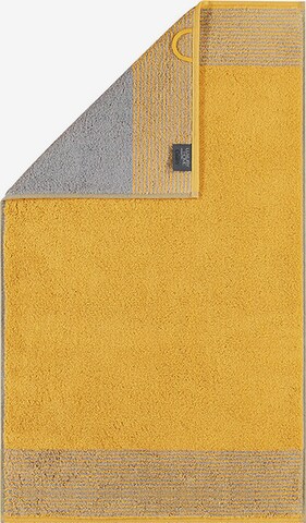 Asciugamano di Cawö in giallo: frontale