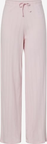 PIECES regular Bukser i pink: forside