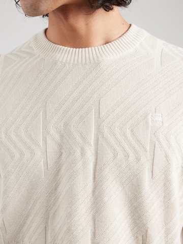 G-STAR Sweter w kolorze biały