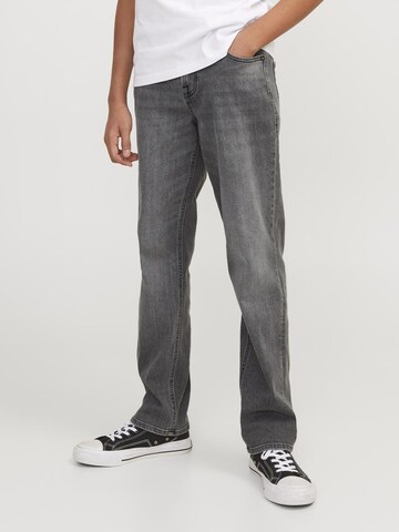Regular Jean 'JJIClark JJOriginal' Jack & Jones Junior en gris : devant