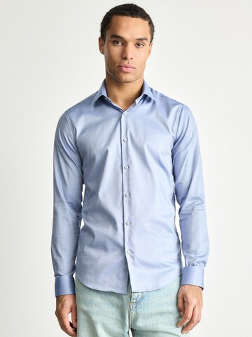 Calvin Klein Slim fit Ing 'ESNTL' - kék: elől