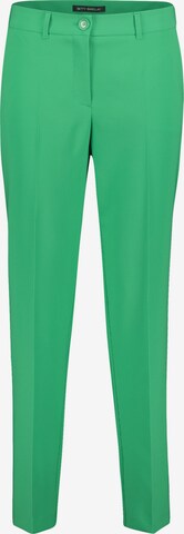 Pantaloni con piega frontale di Betty Barclay in verde: frontale