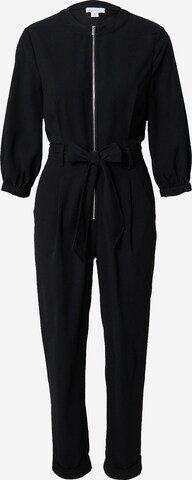 Warehouse Jumpsuit in Zwart: voorkant