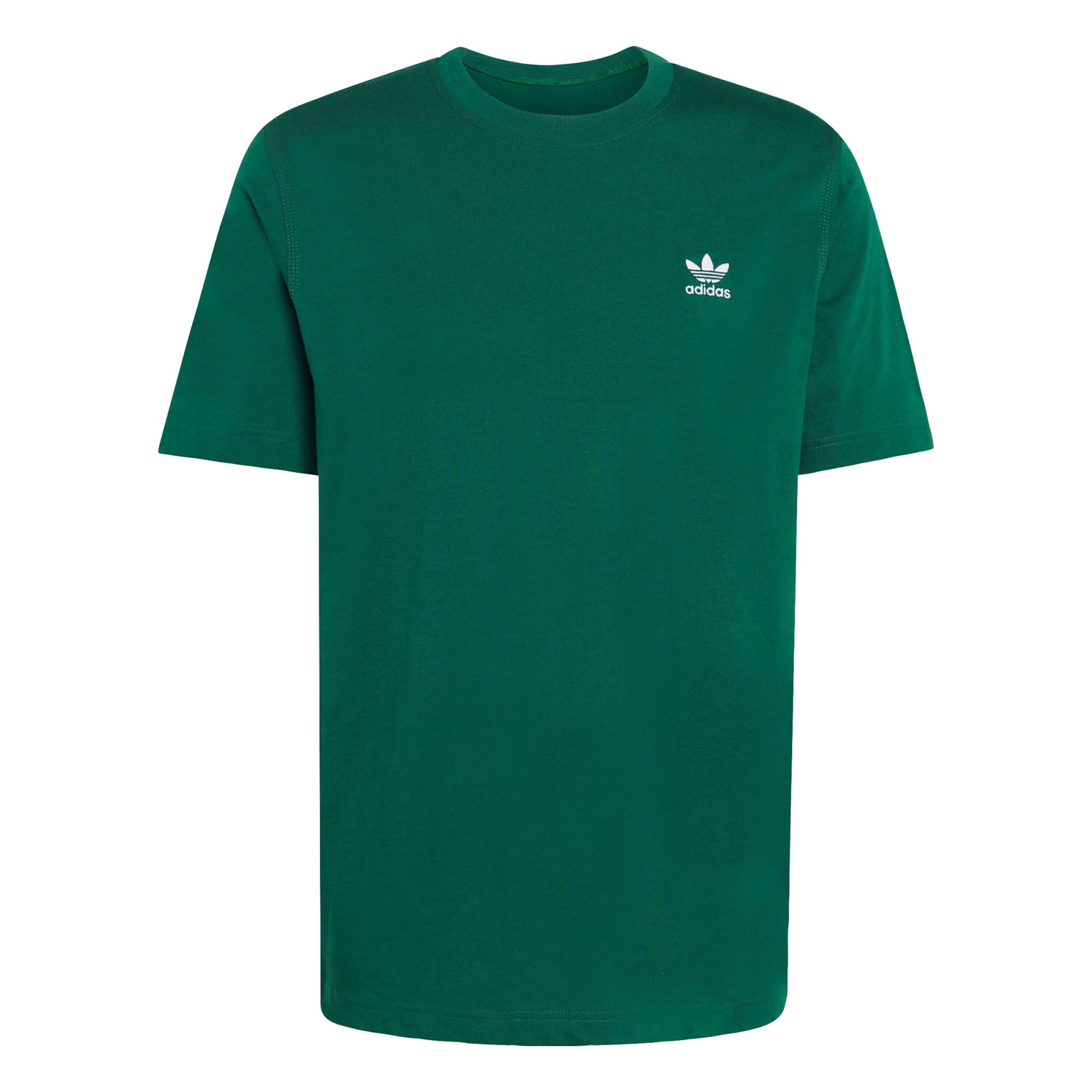 T-Shirt 'Trefoil Essentials' ADIDAS ORIGINALS en vert : devant
