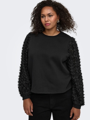 ONLY Carmakoma - Sudadera 'CARLavin' en negro