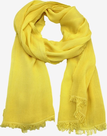 Leslii Scarf in Yellow: front