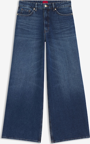 zils HUGO Platas staras Džinsi 'Geredith': no priekšpuses