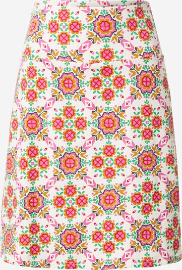 Blutsgeschwister Jupe 'Frischluft' en mélange de couleurs / blanc, Vue avec produit