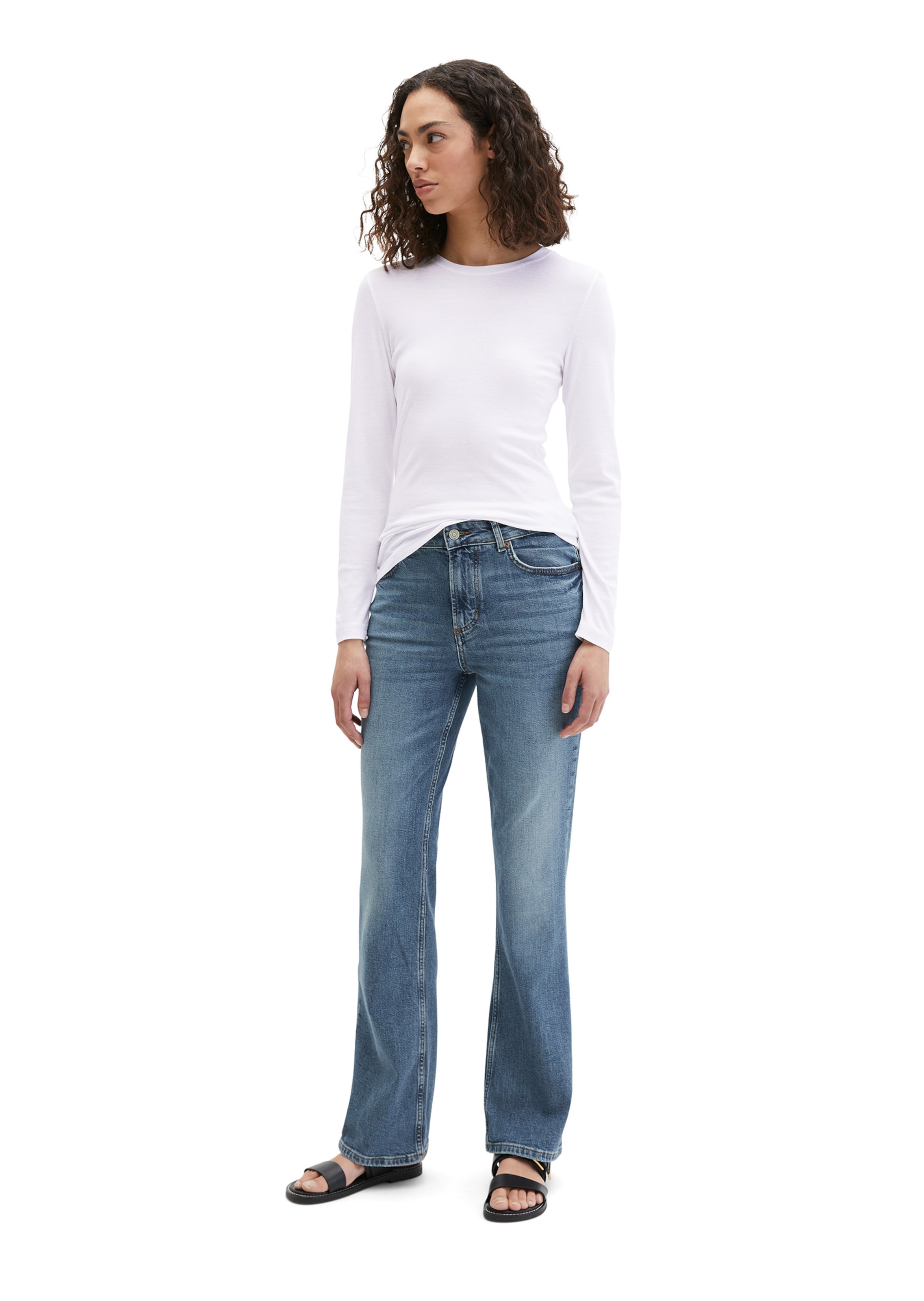 Marc O'Polo Flared Jeans 'Kiruna' in Blau
