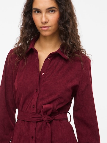 VILA - Vestido camisero 'VIELSA' en rojo