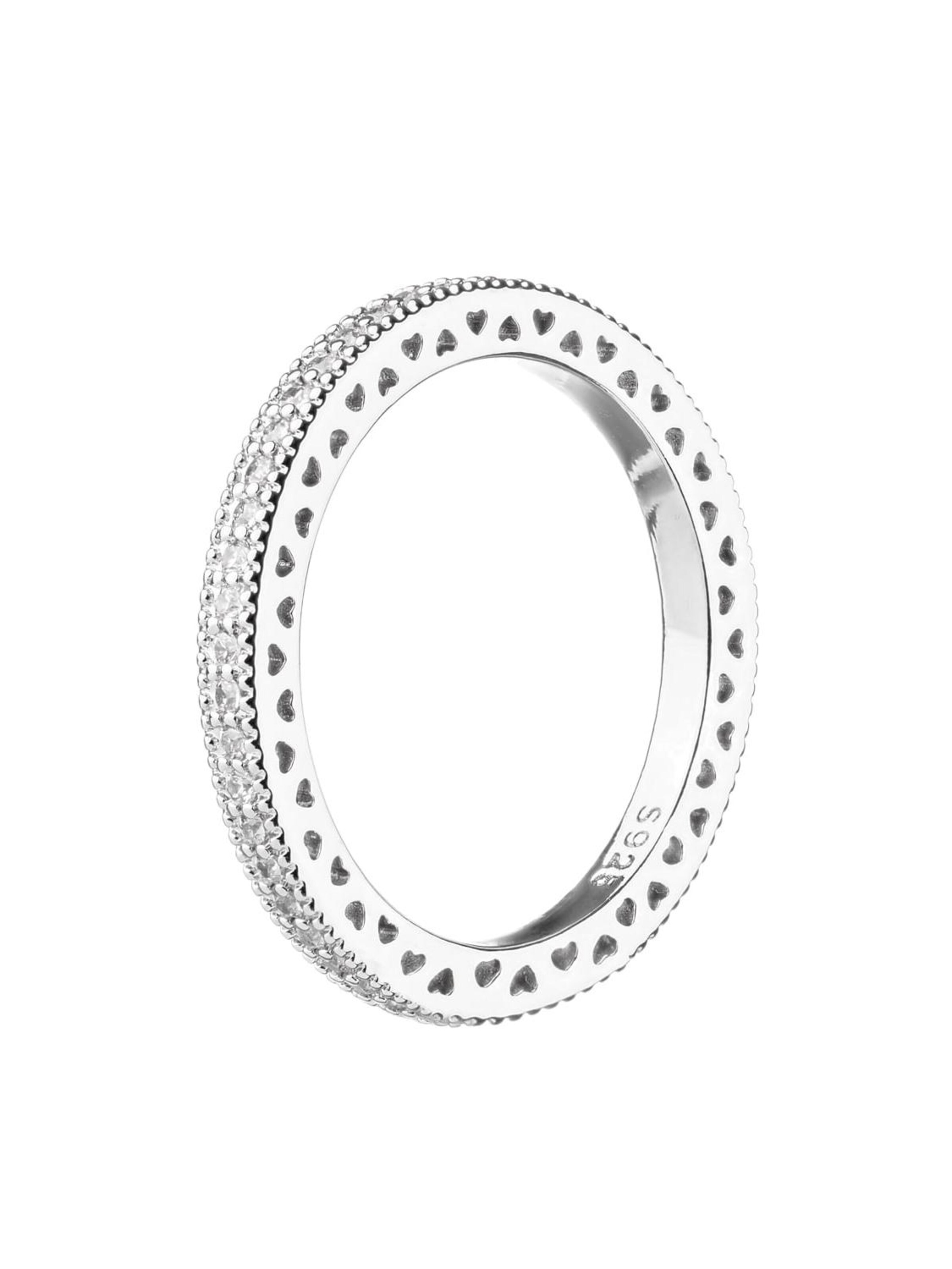 THE GEM STORIES JEWELRY - Anillo 'Crown Triple Set Rings' en plata