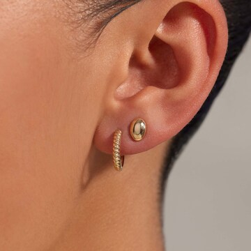 Beloro Jewels Oorbellen in Goud: voorkant