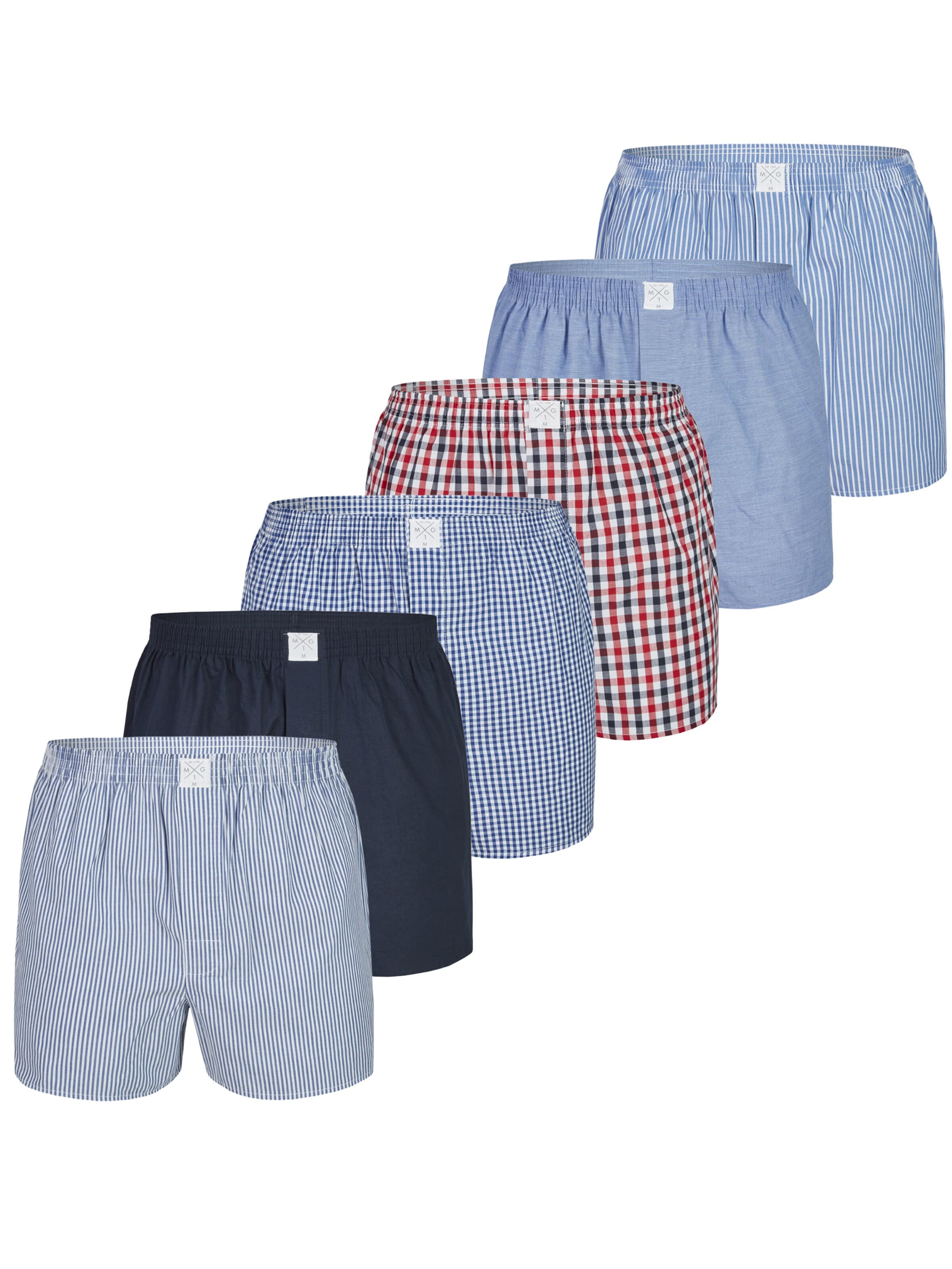 MG-1 Boxershorts '925' in Gemengde kleuren: voorkant