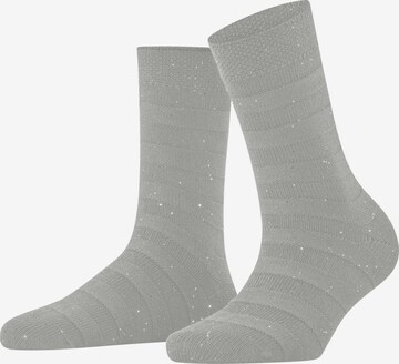 FALKE Socken 'Sparkle Stripes' in Grau: Vorderseite