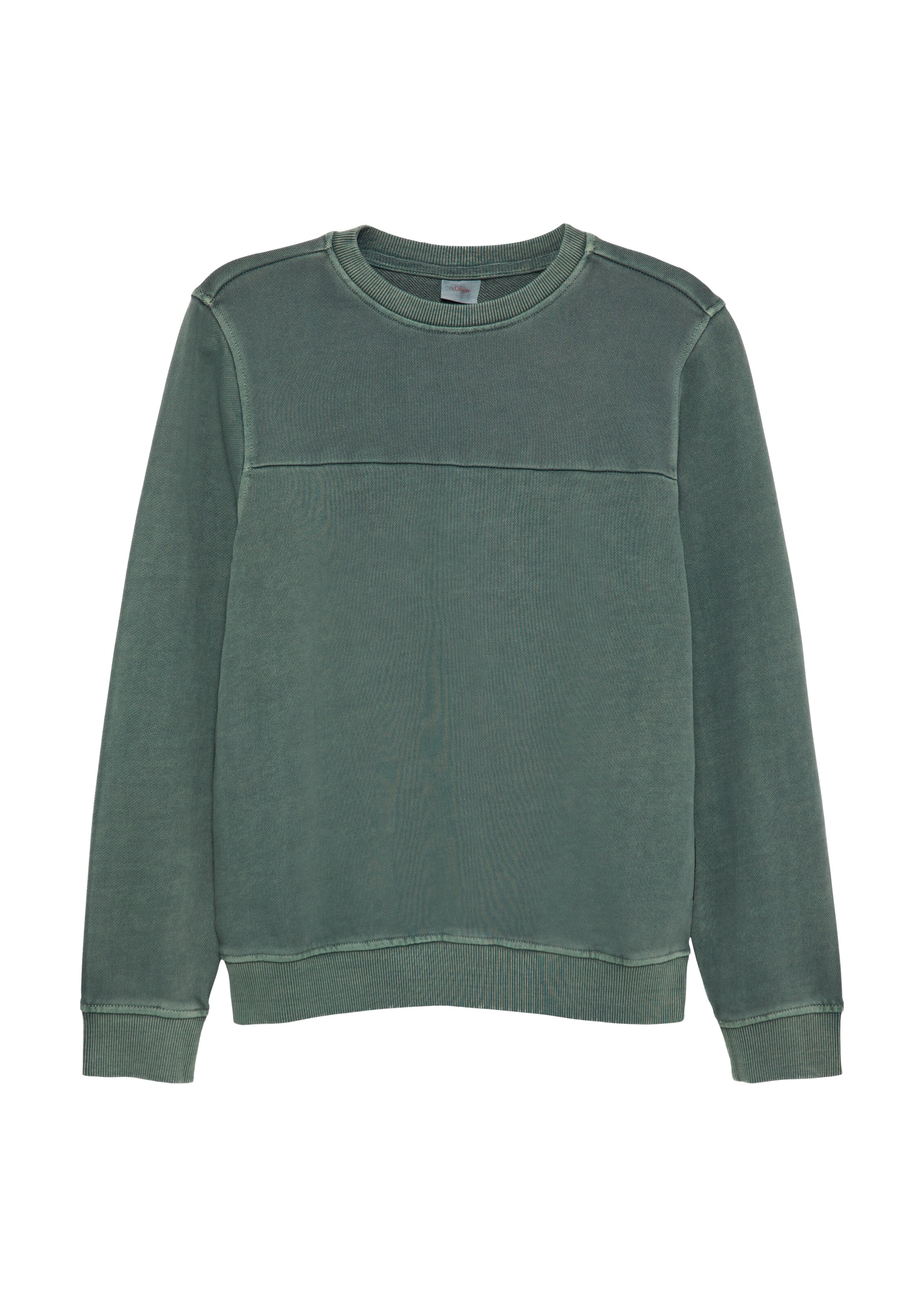 s.Oliver Sweatshirt in Green: front
