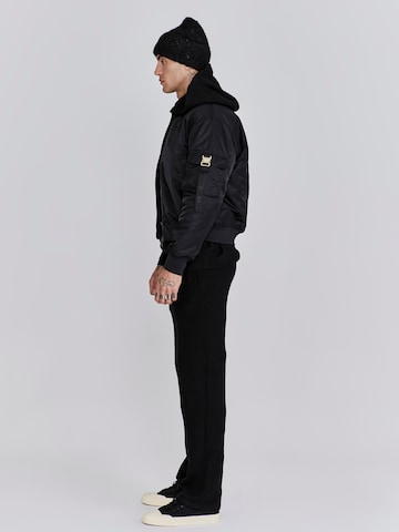 SikSilk Between-season jacket in Black