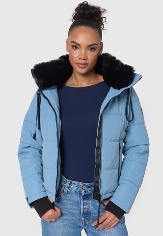 NAVAHOO Winterjas in Blauw: voorkant