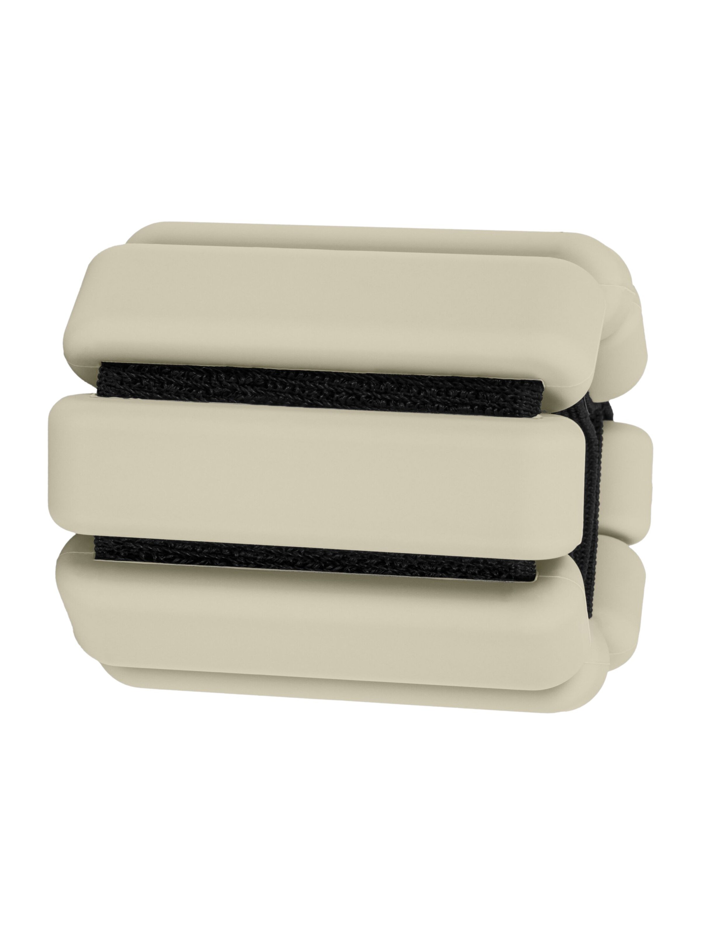 OMNANA Dumbbell 'HEROSTRAP™' in Beige: front