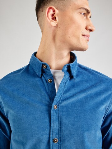 Regular fit Camicia 'LEIF' di anerkjendt in blu