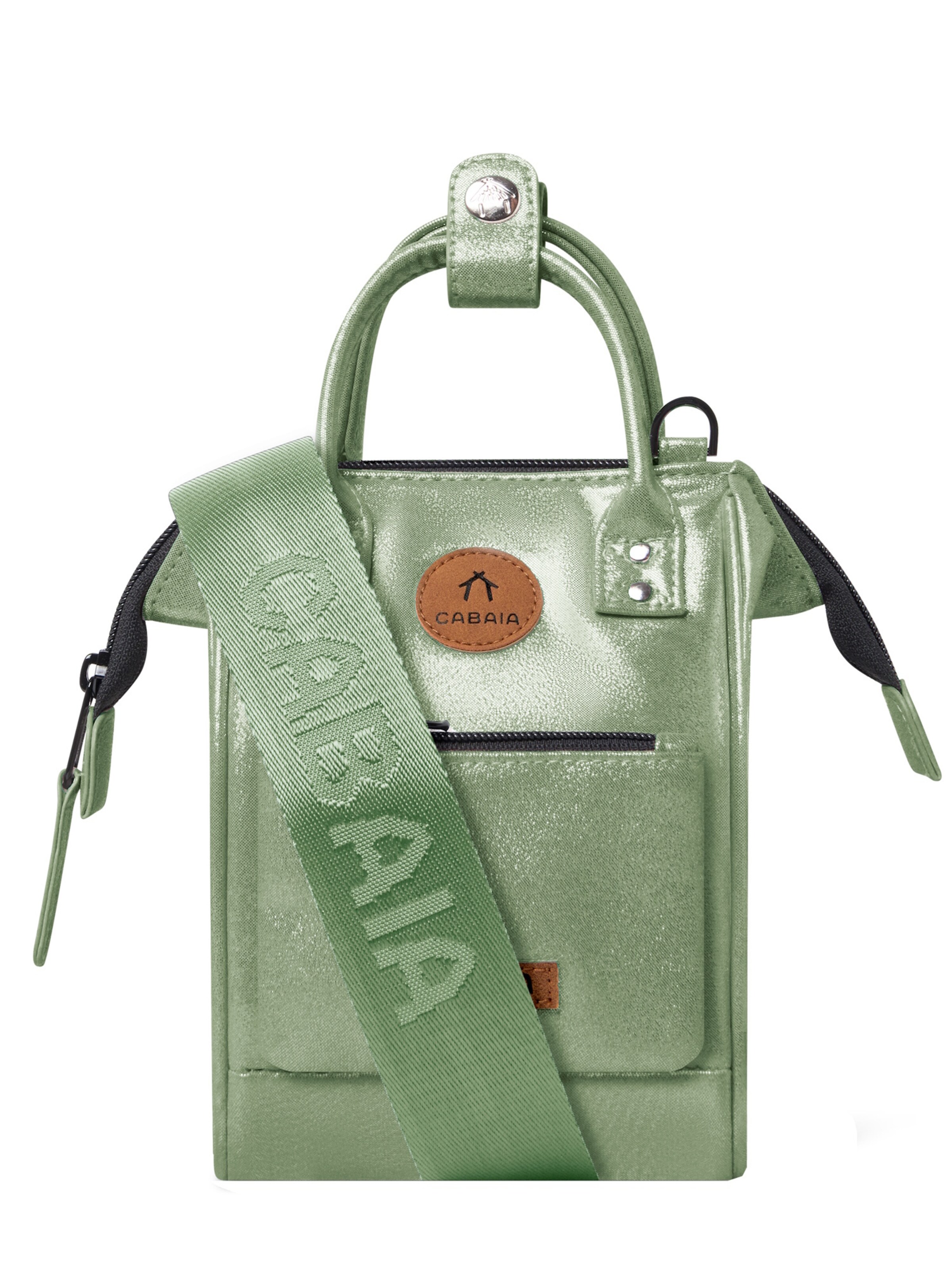 Sac à bandoulière Cabaia en vert : devant