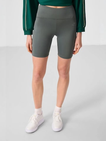 Skinny Leggings di Tommy Life in verde: frontale