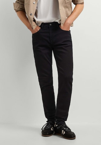 Pepe Jeans - Skinny Vaquero ' FINSBURY ' en negro: frente