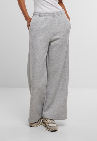 Wide Leg Pantalon Urban Classics en gris : devant