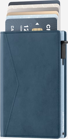 Porte-monnaies 'Pasjeshouder Slim' Prowallet en bleu : devant
