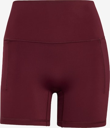 ADIDAS PERFORMANCE Workout Pants 'All Me' in Red: front