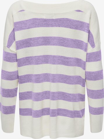 ONLY Sweater 'AMALIA' in Purple