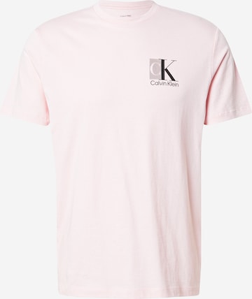 Calvin Klein Tričko – pink: přední strana