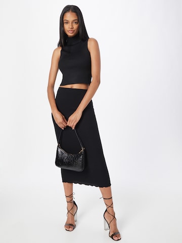 Missguided Top in Schwarz